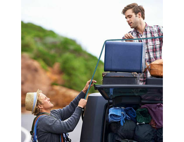 Kit da 18 Pezzi Corda Fune Elastica Resistente Portapacchi con Ganci...