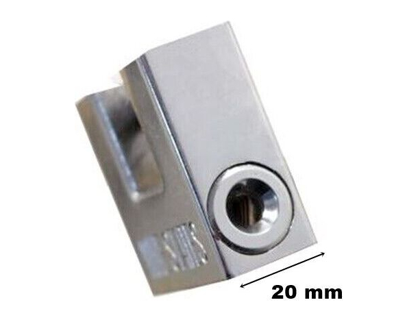 Lucchetto per serranda corazzato in acciaio temperato 50mm sicurezza Liv.7 2