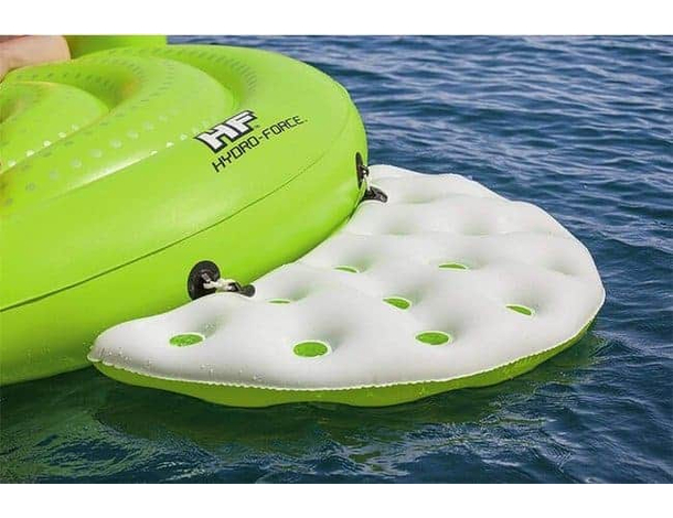 Isola Galleggiante Materassino Gonfiabile per Piscina e Mare con 5 Posti...