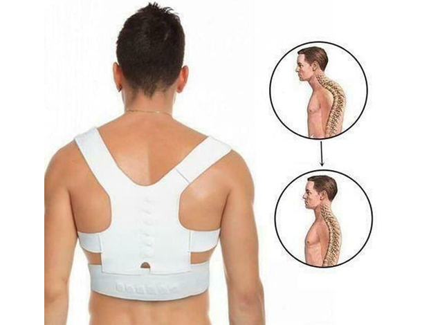 Fascia posturale spalle schiena correttore postura Magnetica dolori lombari