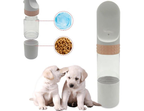 Dispenser d'Acqua per Cani gatti Borraccia Animali Domestici Bottiglia portatile