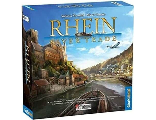 Gioco da Tavolo Rhein River Trade Italiano Giochi Uniti ragazzi bambini...