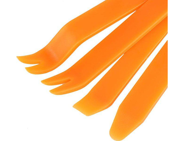 Kit 4 Attrezzi per Smontaggio Interni Auto Cruscotti Portiere Sistemi Audio...