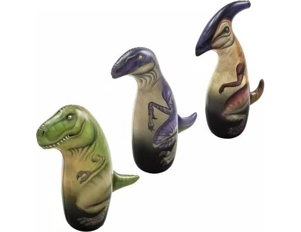 Dinosauro Gonfiabile Gioco per Bambini Punching Bag Boxing Esterno Interno