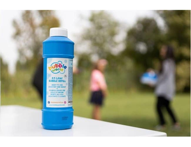 2x Liquido di Ricarica per Bolle di Sapone 500ml Pronto all'Uso Bambini...