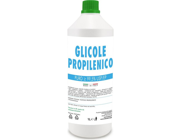 Glicole Propilenico Liquido Multiuso Inodore e Insapore Made in Italy 1 LT