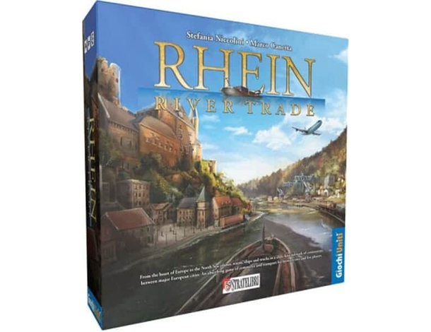 Gioco da Tavolo Rhein River Trade Italiano Giochi Uniti ragazzi bambini società