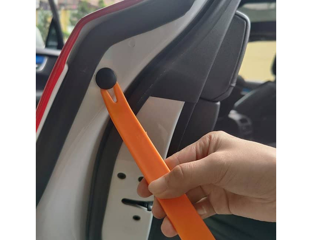 Kit 4 Attrezzi per Smontaggio Interni Auto Cruscotti Portiere Sistemi Audio...