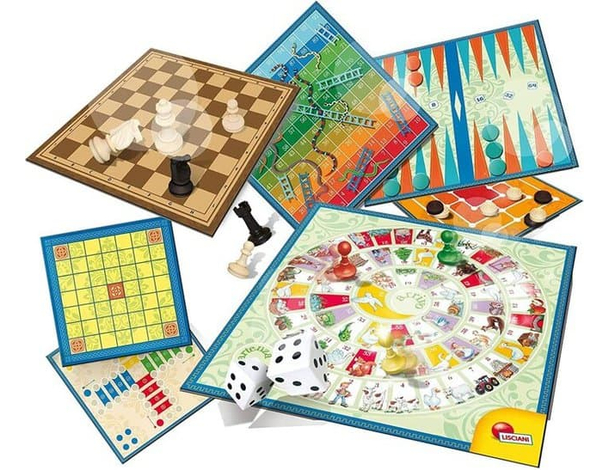 Giochi Riuniti Più di 60 Giochi Ludoteca Bambini Gioco da Tavolo di Società...