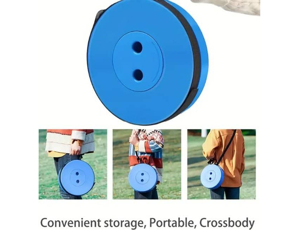 Sgabello Telescopico Pieghevole a Scomparsa Portatile Campeggio Multicolore...