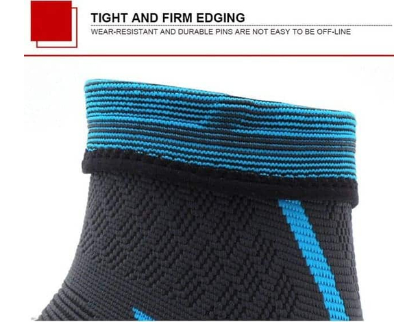 2x Cavigliera Ortopedica Fascia Tutore Caviglia Piede Supporto Traumi Sport...