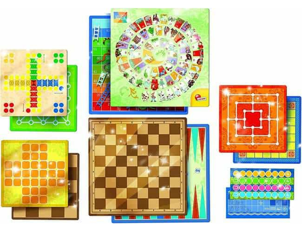 Giochi Riuniti Più di 60 Giochi Ludoteca Bambini Gioco da Tavolo di Società...