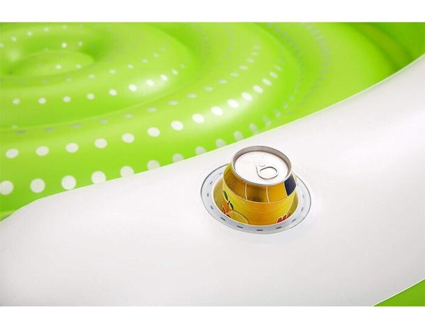 Isola Galleggiante Materassino Gonfiabile per Piscina e Mare con 5 Posti...