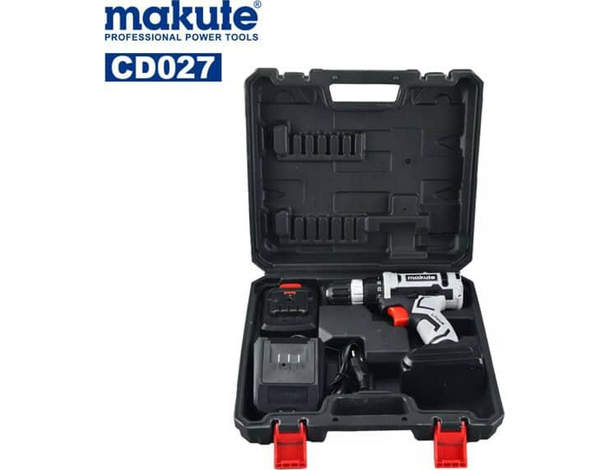 Trapano Avvitatore Batteria al Litio Valigetta 20V LED Cordless 2 Velocità...