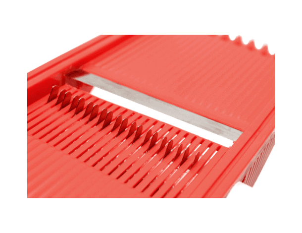 Affettatore multiuso mandolina 9 tipi di taglio con salvamani cucina Rotostar...