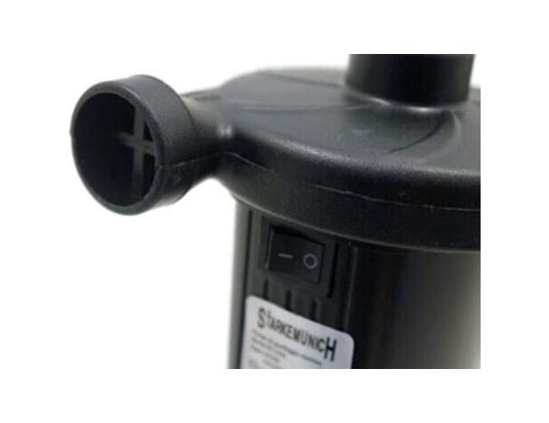 Pompa elettrica a 12 Volt per canotti materassini salvagenti mare 480 Lt/m 3