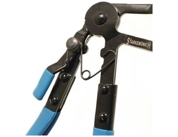 Pinza stringi fascette per manicotti auto e moto con cavo flessibile 690 mm...