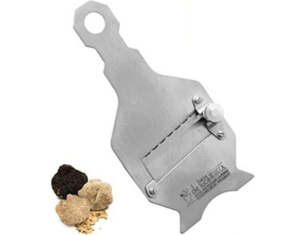Affetta tartufo lama ondulata acciaio inox taglia affettatartufi Affettatrice