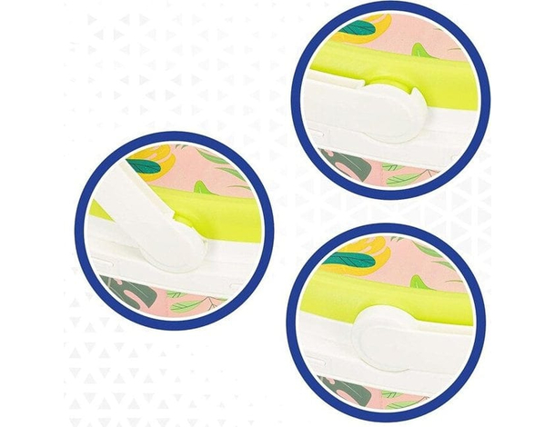 Frigo Passivo in Plastica Antigraffio da 6lt Portatile Rosa Spiaggia Outdoor...