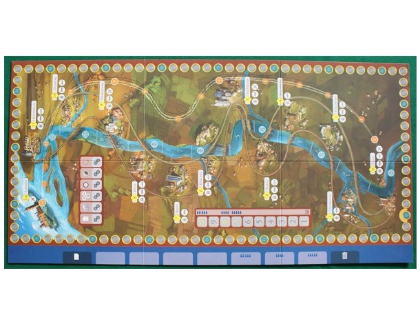 Gioco da Tavolo Rhein River Trade Italiano Giochi Uniti ragazzi bambini...