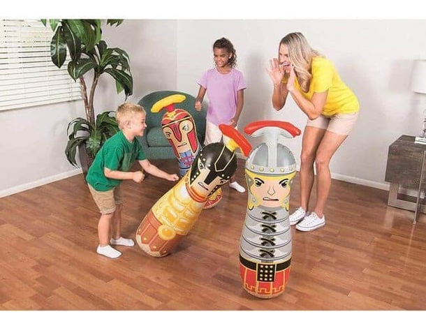 Gladiatore gonfiabile gioco per bambini Punch bag boxing esterno interno 10