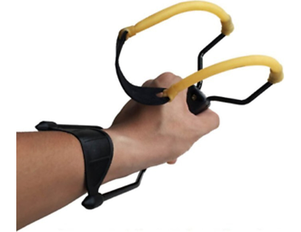 Fionda Di Precisione Professionale o da Gioco con Appoggio Avanbraccio Caccia...