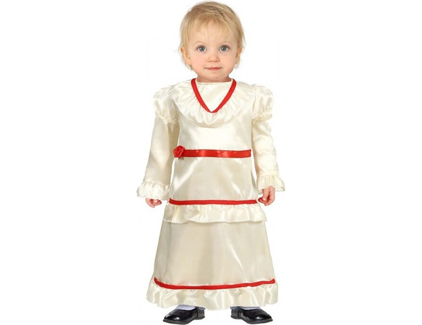 Costume Carnevale Annabelle The Conjuring travestimento bambina 12-24 mesi...
