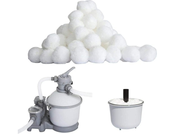 Sfere Filtranti Acqua Piscina Filtro Sabbia Polysphere Flowclear 58475 - 500g...