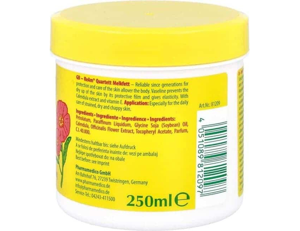 Crema con calendula Melkfett pelle sensibile screpolata Ream Quartett - 250...