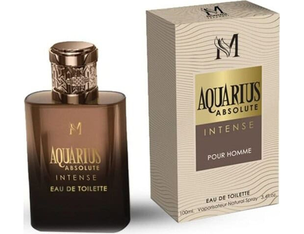 Profumo da Uomo Aquarius Absolute Intense Acqua 100 ml Eau de Toilette Regalo