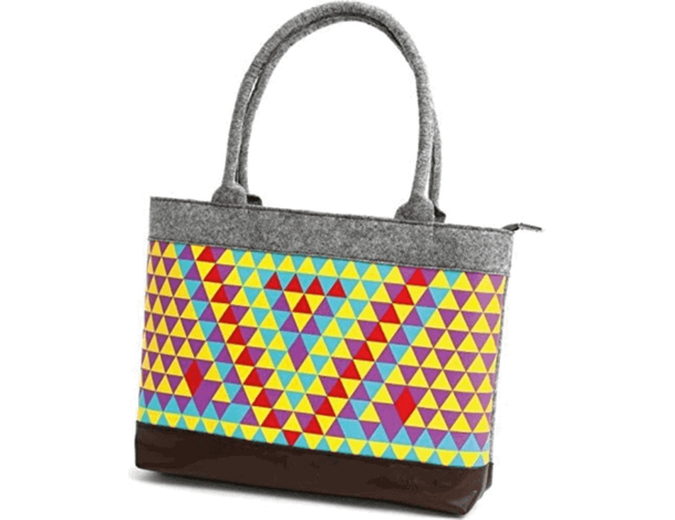 Porta notebook 15,6" da donna Collection Rainbow Feltro con fondo rinforzato... Porta notebook 15,6" da donna Collection Rainbow Feltro con fondo rinforzato...