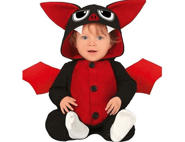 Costume Carnevale pipistrello travestimento neonato 12-24 mesi halloween...