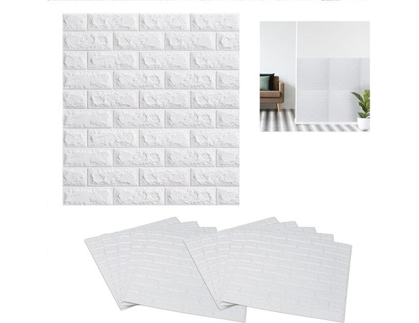 3x Pannello decorativo rivestimento per parete interno per muro decoro 70x77