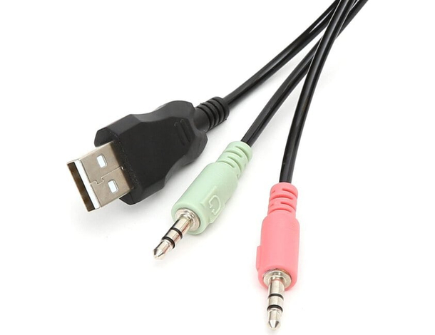 Tastiera cavo usb mouse mousepad cuffie gaming set computer per gioco 4 in 1...