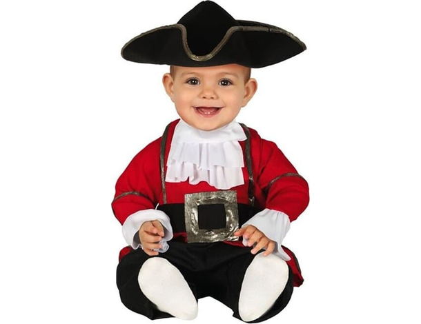 Costume Carnevale pirata dei mari travestimento bambino 12-18 mesi halloween