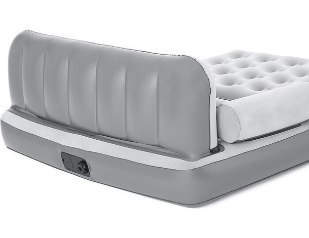 Bestway Divano Letto gonfiabile Con Sacca e Pompa 3 in 1 188x152x64cm...