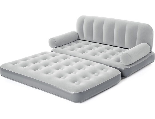 Bestway Divano Letto gonfiabile Con Sacca e Pompa 3 in 1 188x152x64cm...