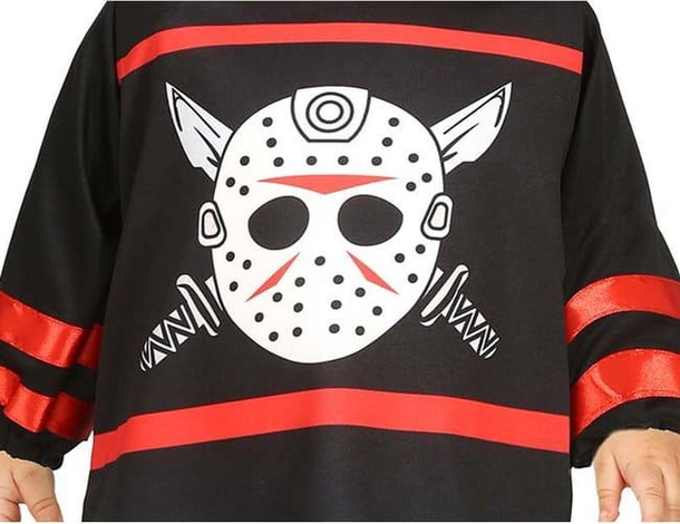 Costume Carnevale horror Jason Venerdì 13 travestimento bambino 12-24 mesi...