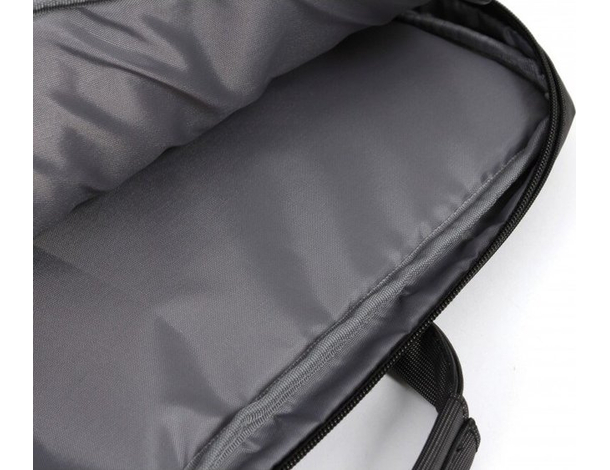 Tracolla porta notebook 15.6'' leggero con zip ai lati e cinghia Platinet...