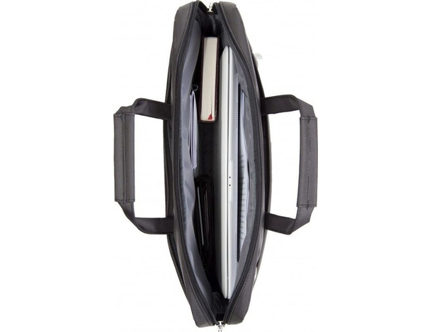 Tracolla porta notebook 15.6'' leggero con zip ai lati e cinghia Platinet...