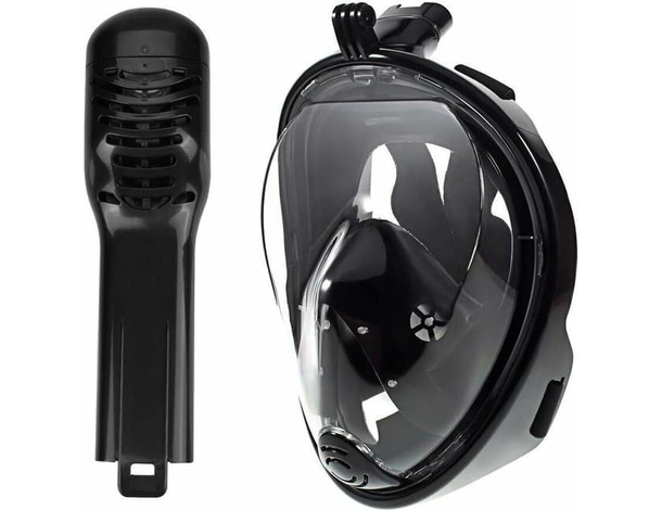 Maschera Snorkeling Panoramica Integrale SUB Immersione Boccaglio Vari Colori...