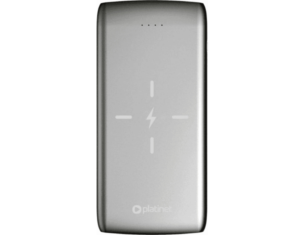 Power Bank 10000mAh QI Wireless batteria esterna portatile con 2 connettori... Power Bank 10000mAh QI Wireless batteria esterna portatile con 2 connettori...