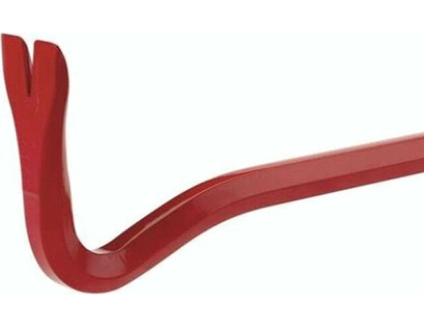 Leverino in acciaio piede di porco 46cm leva tira chiodi carpentiere...