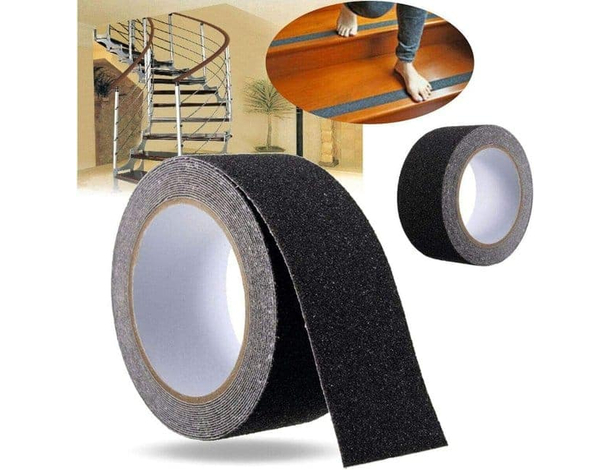 6x Rotoli Nastro Antiscivolo Adesivo Multiuso Rotolo Antisdrucciolo Sicurezza