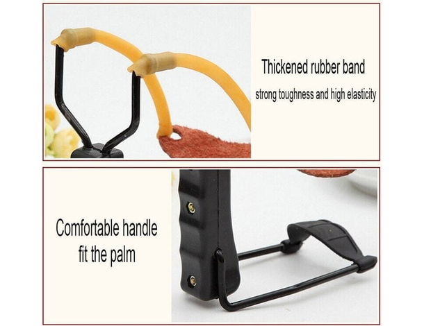 Fionda Di Precisione Professionale o da Gioco con Appoggio Avanbraccio Caccia...