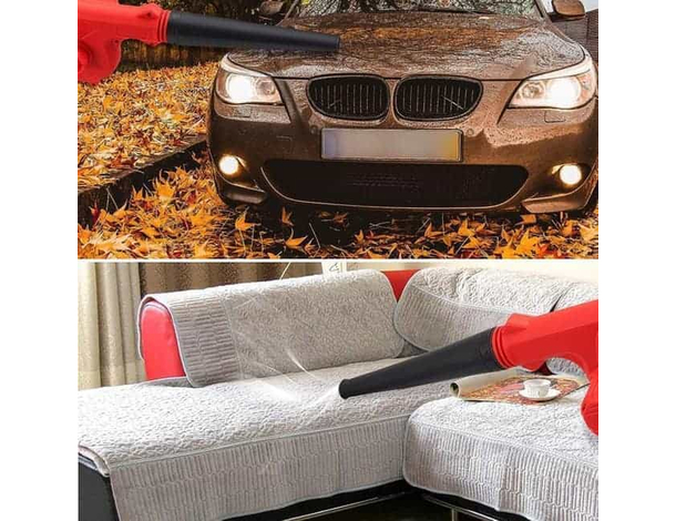 Soffiatore a Batteria per foglie 48V 5Ah + Aspiratore 2in1 senza fili...