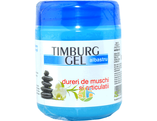 Gel massaggiante blu Timburg antireumatico dolori muscolari e articolari 500ml