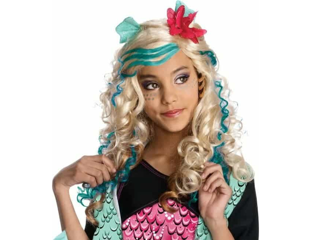 Costume Carnevale Monster High Lagoona Blue travestimento bambina 3-4 anni 2