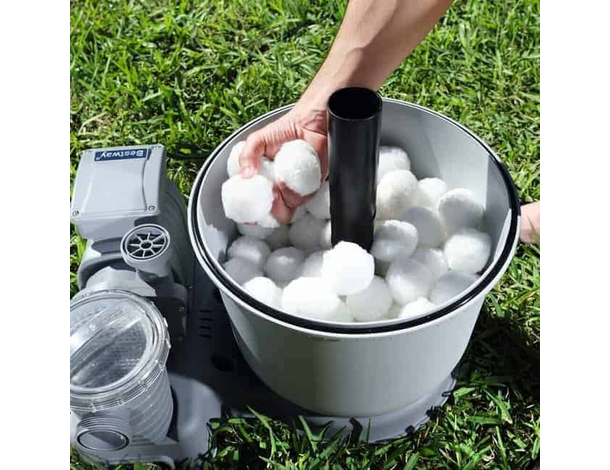 Sfere Filtranti Acqua Piscina Filtro Sabbia Polysphere Flowclear 58475 - 500g...