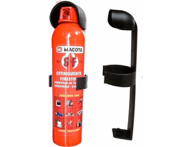Estintore portatile da 1kg con supporto per auto barca camper camino stufa casa